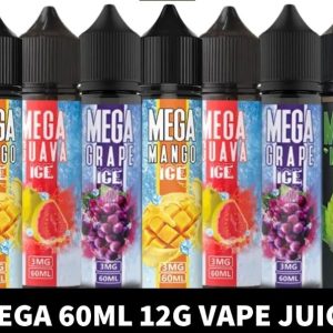 MEGA Vape Juice 60ml E-Liquid 12mg E-Juice